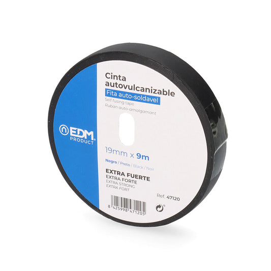 Fita adesiva auto-soldavel 9m x 19mm preto_0