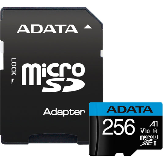 Cartão de Memória ADATA Premier microSDXC 256GB UHS-I Class 10 U1 A1