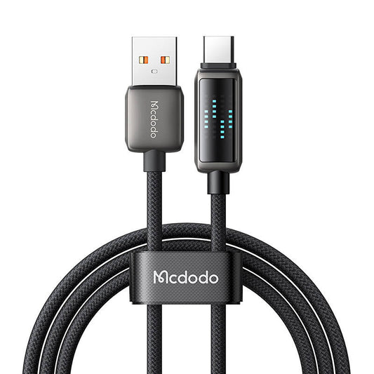 Mcdodo CA-2350 USB-A to USB-C cable, 6A, LED display, 1.2m_0