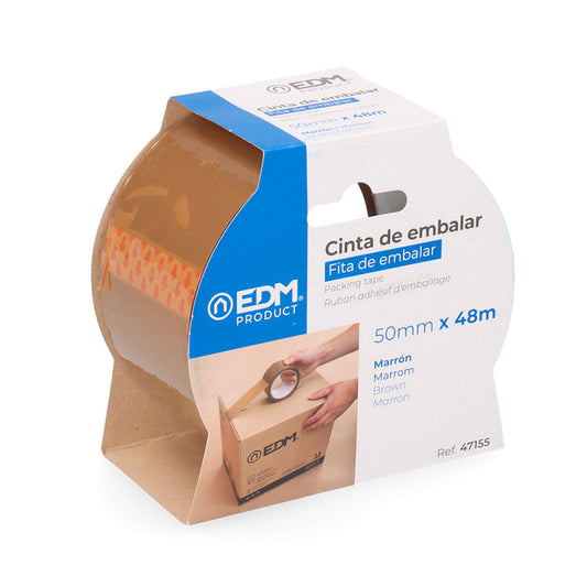 Fita de embalagem marrom 50mm x 48m_0