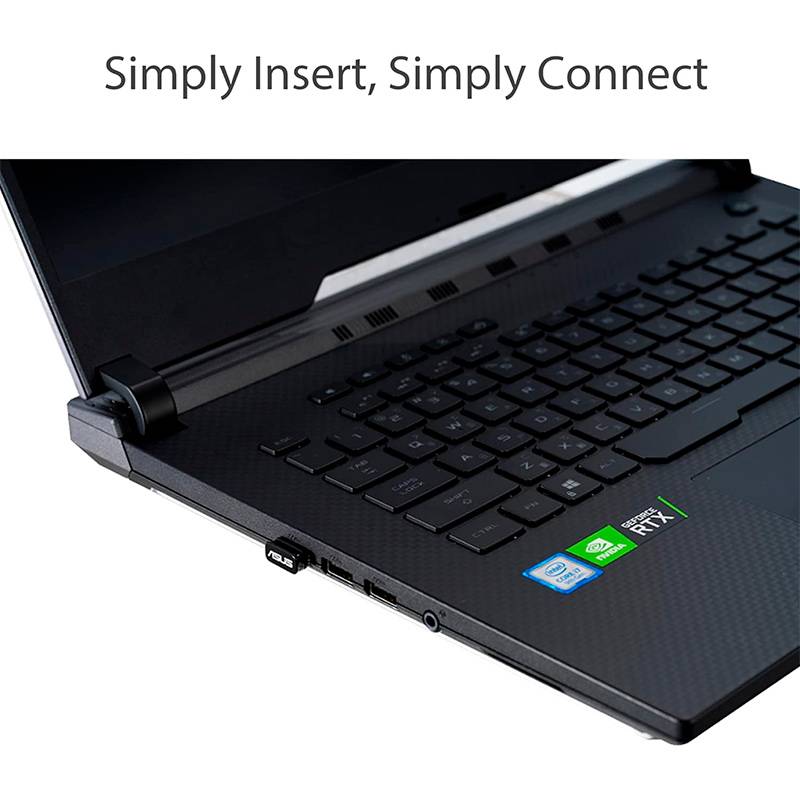 Adaptador USB Asus USB-BT500 Bluetooth 5.0 Nano