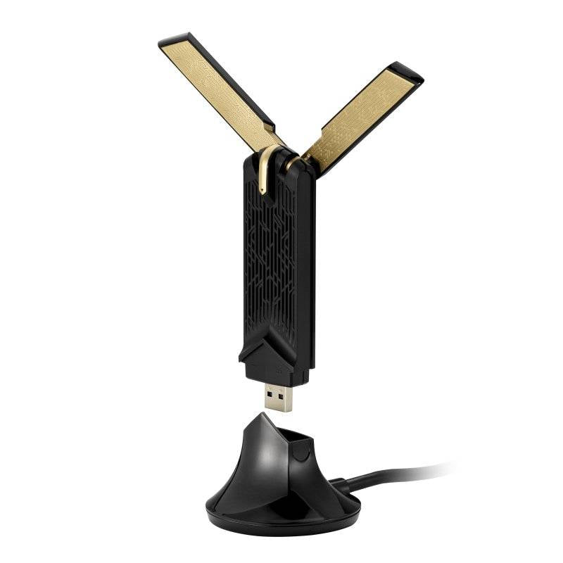 ASUS USB-AX56 WLAN 1775 Mbit/s / Adaptador Wi-Fi / Preto
