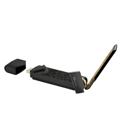 ASUS USB-AX56 WLAN 1775 Mbit/s / Adaptador Wi-Fi / Preto