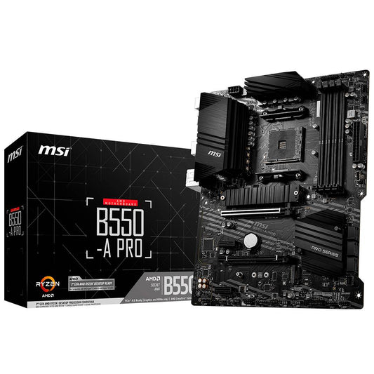 Motherboard ATX MSI B550-A Pro SktAM4