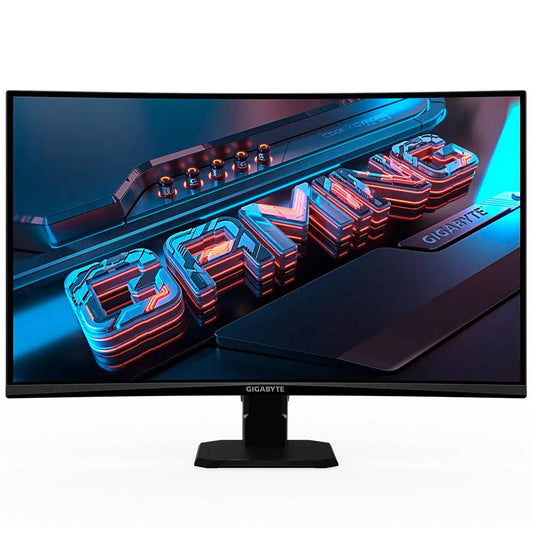 Monitor GIGABYTE GS27FC / 27" Curvo / Preto / B-Grade