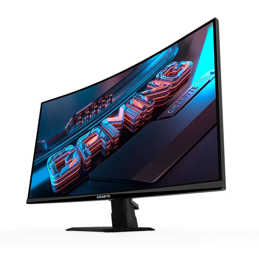 Monitor GIGABYTE GS27FC / 27" Curvo / Preto / B-Grade