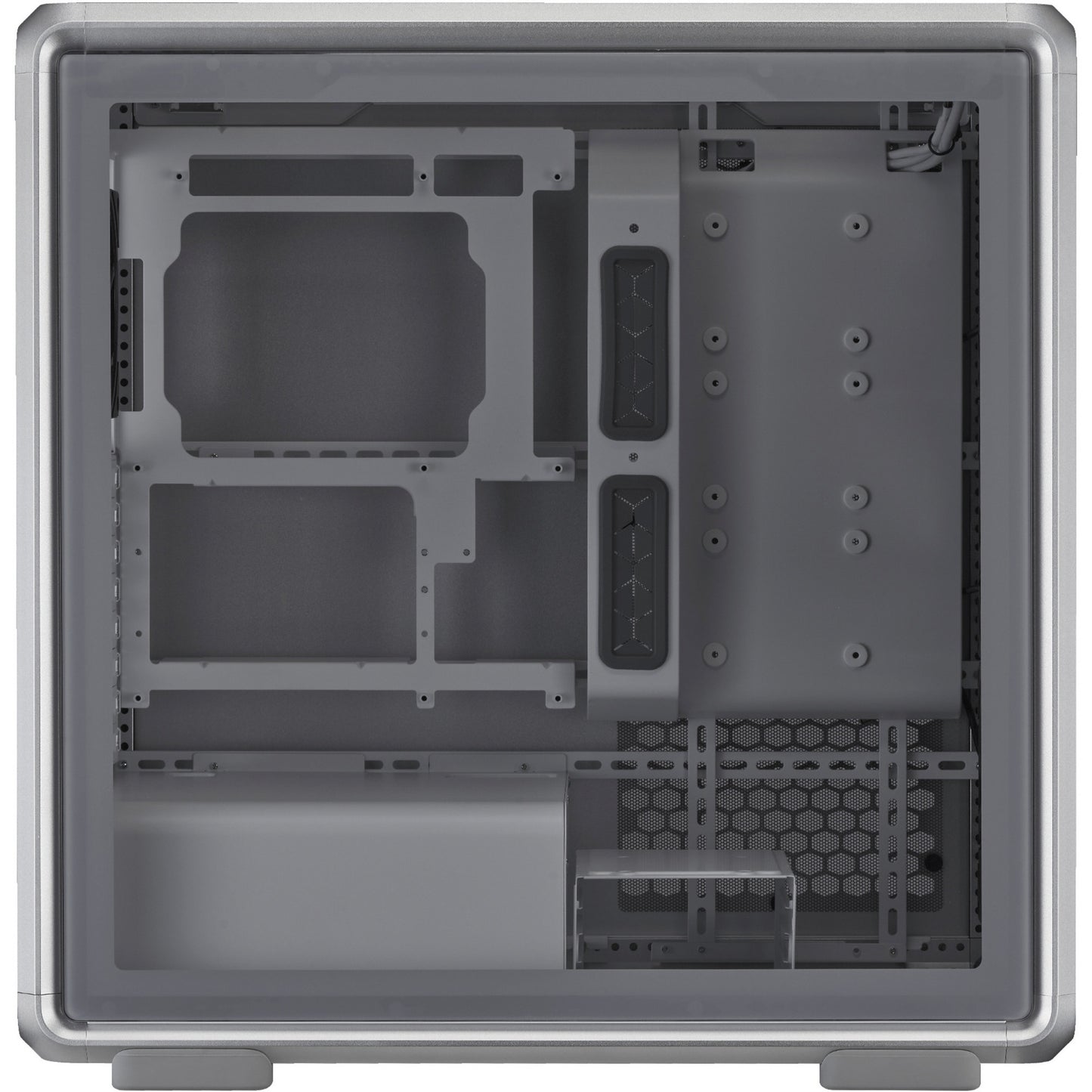 Caixa ATX Cooler Master MasterFrame 600 ARGB Vidro Temperado Silver