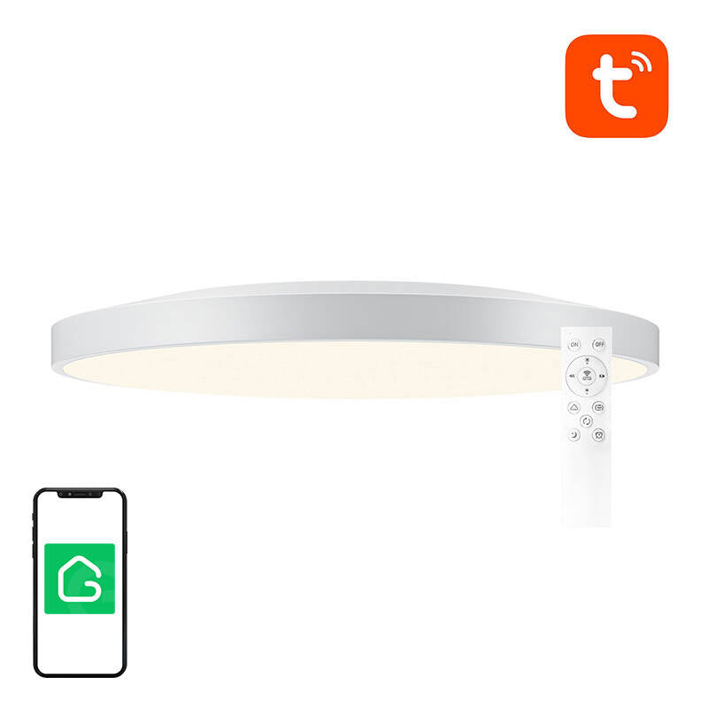 Smart ceiling lamp 30cm Bluetooth 16M RGBCW Gosund LB13 1600lm Tuya + Remote Control._0