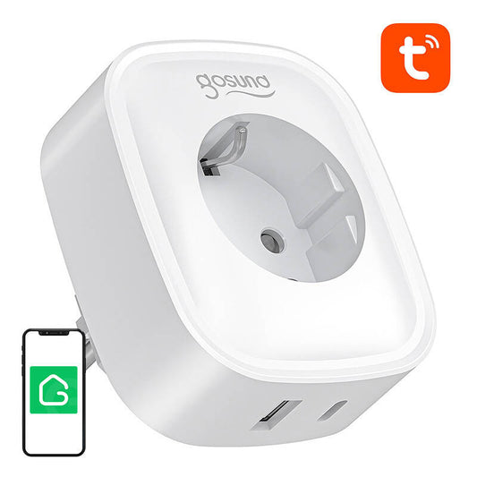 Gosund SP6 16A USB-C 20W Tuya smart WiFi/Bluetooth socket_0