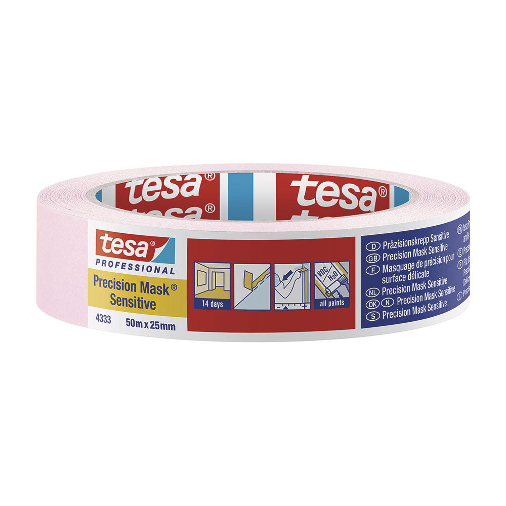Fita pintor de precisÃ£o sensitive 50m x 25mm 4333 tesa_0