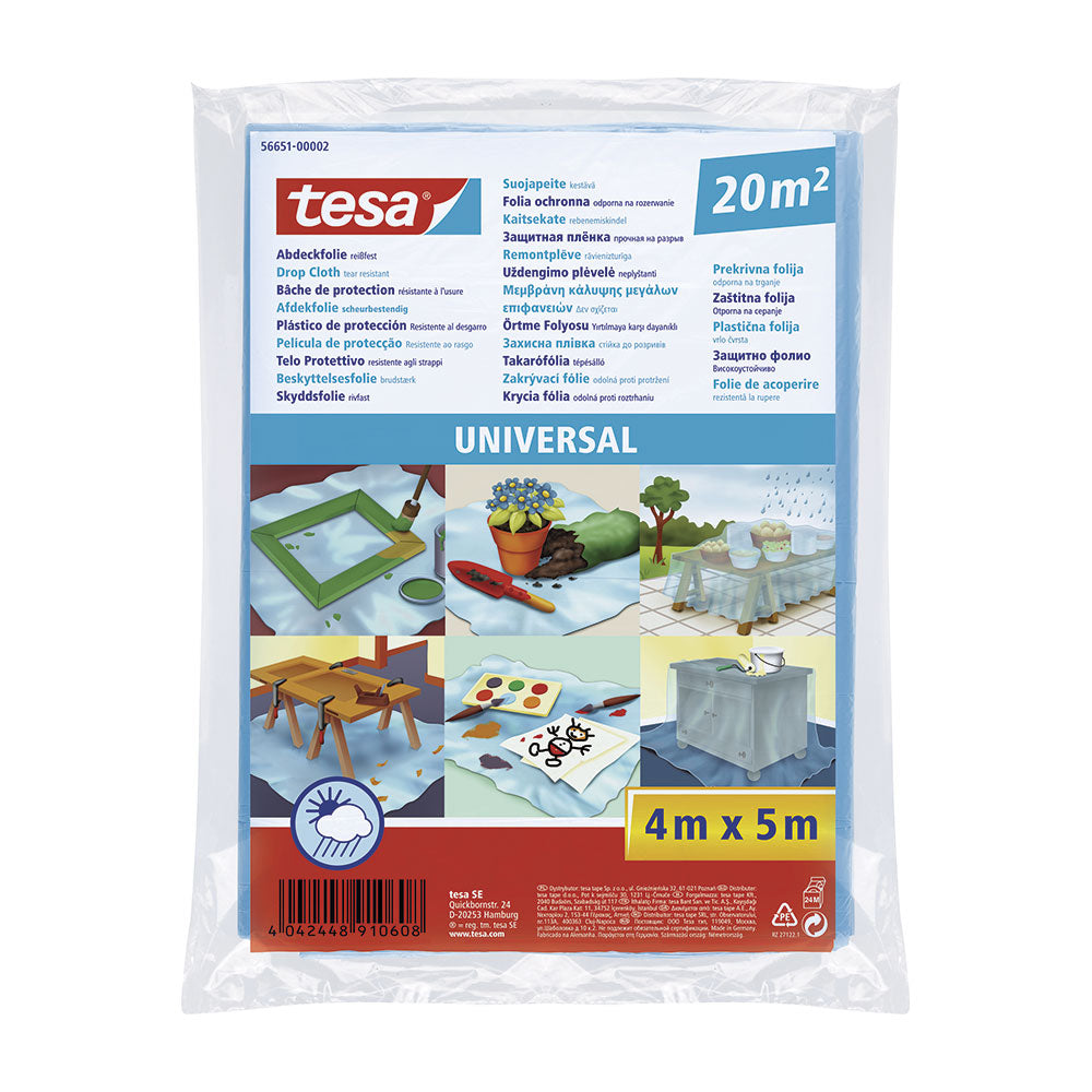 PlÃ¡stico de proteÃ§Ã£o tesa. 20mÂ². universal tesa_0