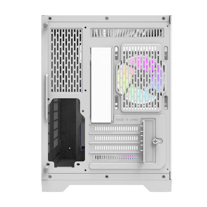 Darflash FT350 computer case + 5 aRGB fans (white)_6