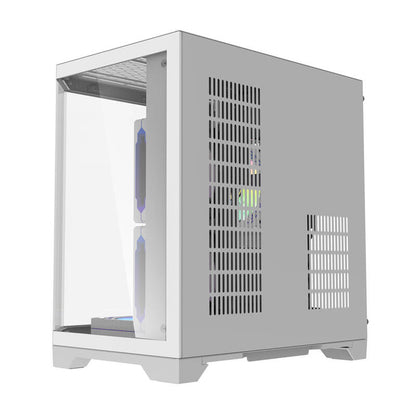 Darflash FT350 computer case + 5 aRGB fans (white)_4