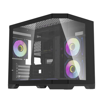 Darflash FT418 computer case + 6 aRGB fans (black)_0