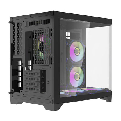 Darflash FT418 computer case + 6 aRGB fans (black)_7