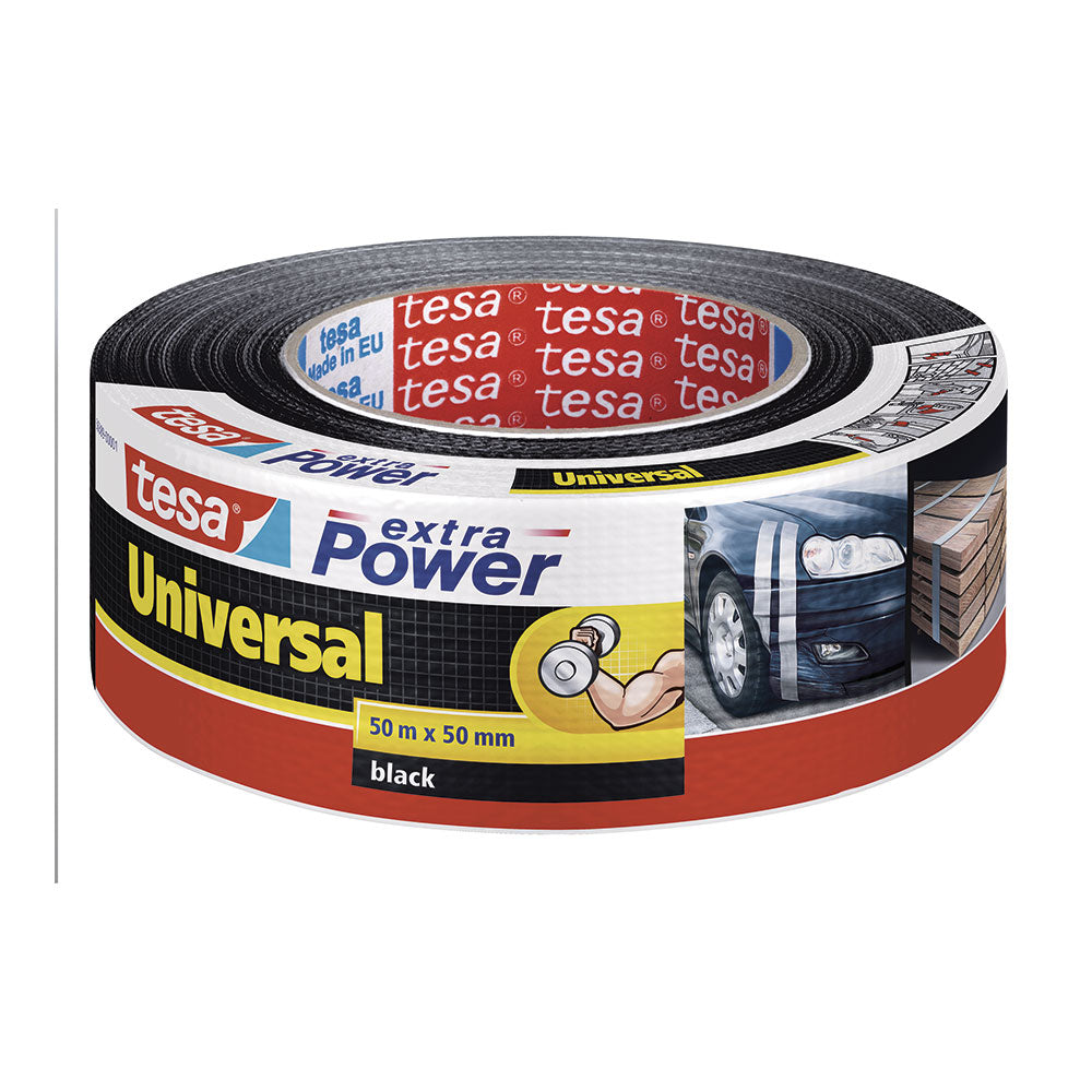 Tesa Duct Tape 50m x 50mm extra Power black 56389_0