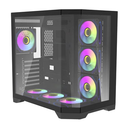 Darflash FT418 PRO computer case + 7 aRGB fans (black)_9