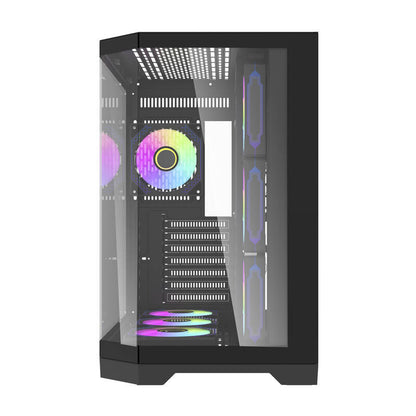 Darflash FT418 PRO computer case + 7 aRGB fans (black)_3