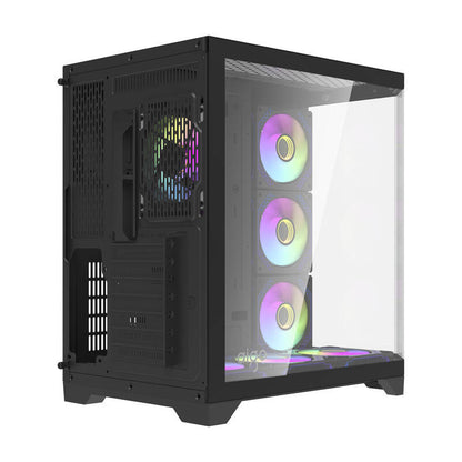 Darflash FT418 PRO computer case + 7 aRGB fans (black)_5
