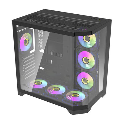 Darflash FT418 PRO computer case + 7 aRGB fans (black)_7