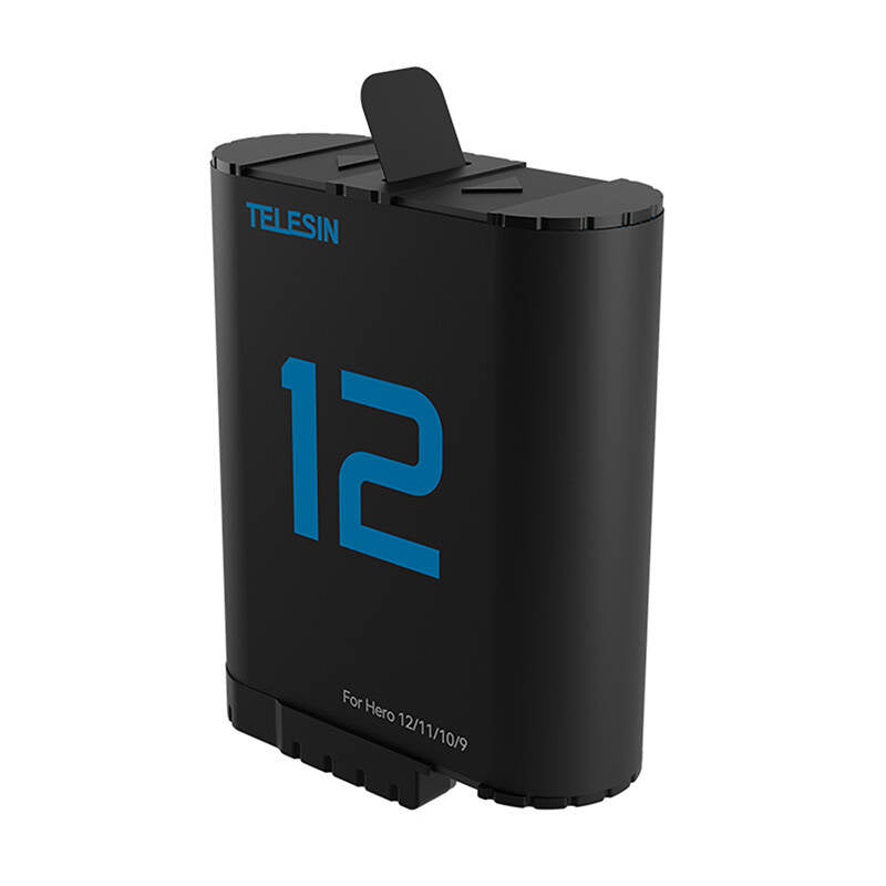 TELESIN lithium battery for GoPro Hero 12/11/10/9 (blue)_2