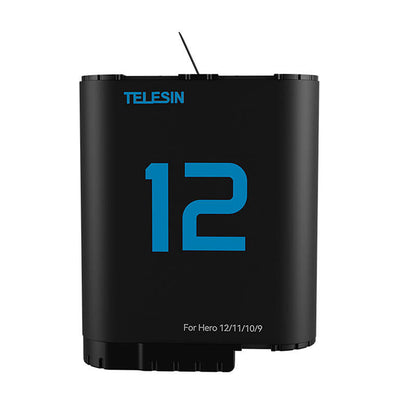 TELESIN lithium battery for GoPro Hero 12/11/10/9 (blue)_0