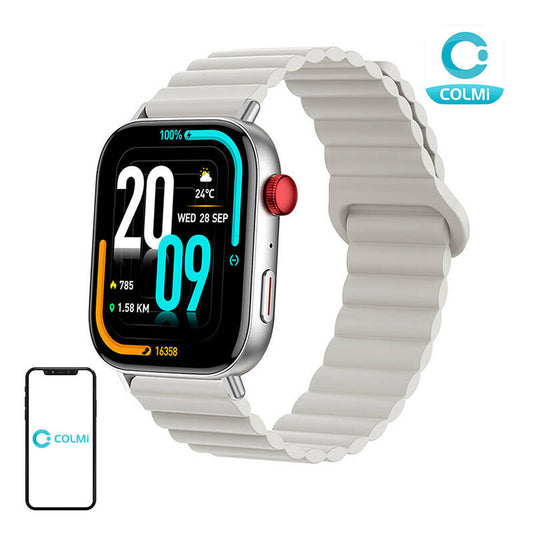 Colmi C8 Max smartwatch with magnetic strap (Silver)_0