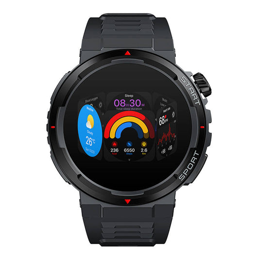 Zeblaze Ares 3 Plus Smartwatch (Black)_0