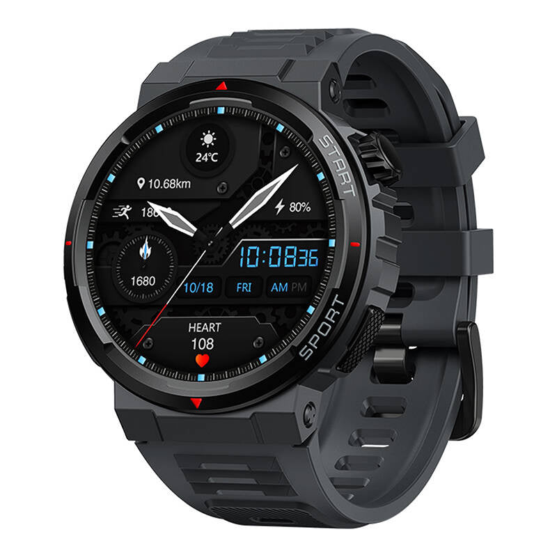 Zeblaze Ares 3 Plus Smartwatch (Black)_1