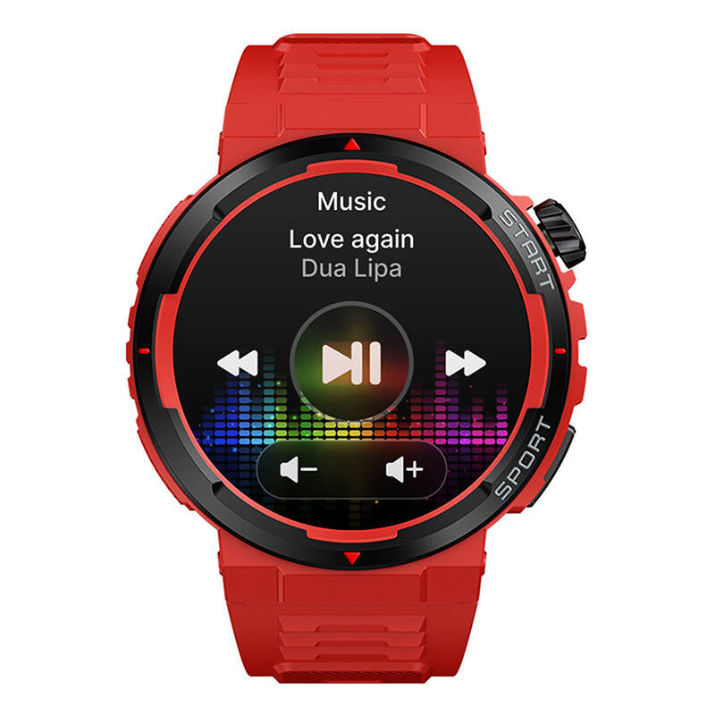 Zeblaze Ares 3 Plus Smartwatch (Red)_1