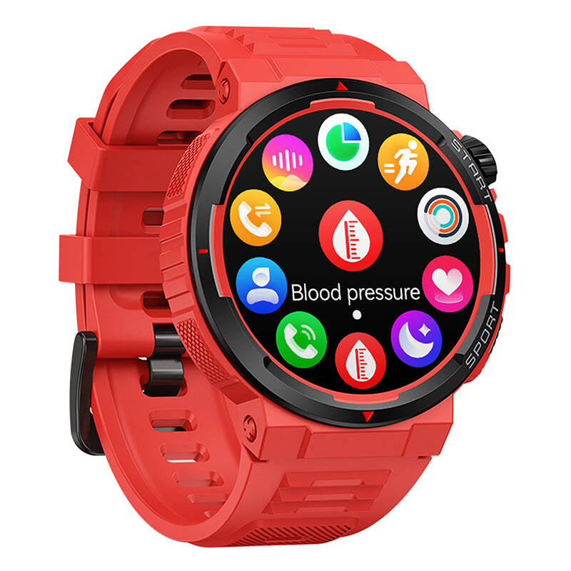 Zeblaze Ares 3 Plus Smartwatch (Red)_3