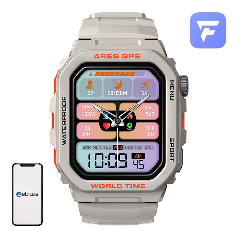 Zeblaze Ares GPS smartwatch (white)_7