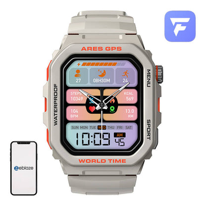 Zeblaze Ares GPS smartwatch (white)_7