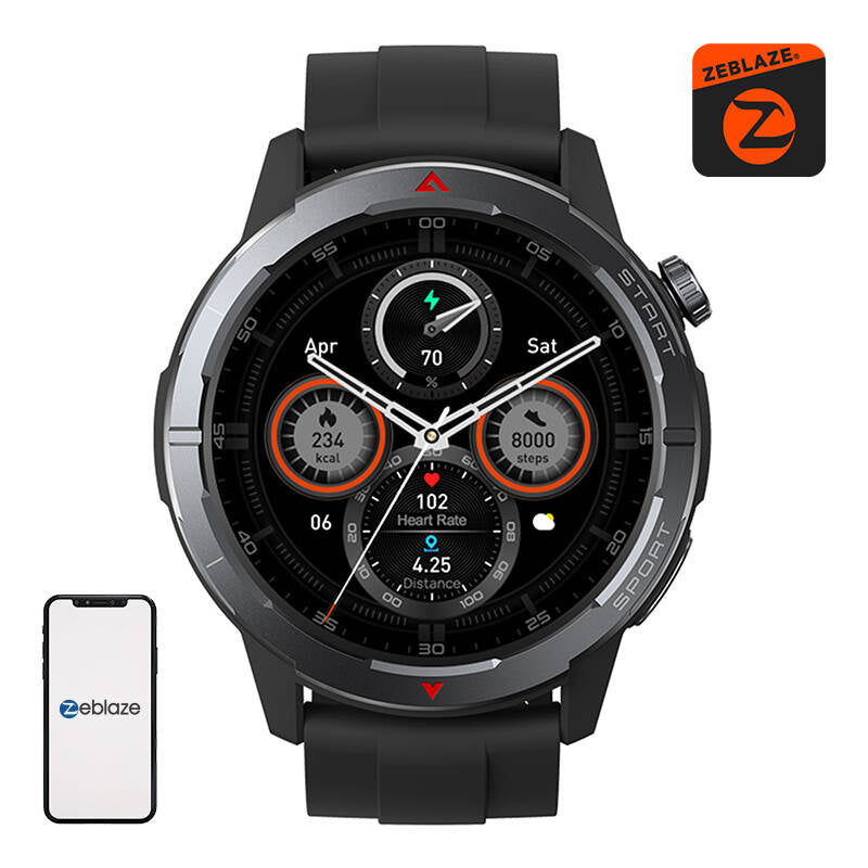 Zeblaze Stratos 3 Ultra Smartwatch (Black)_6