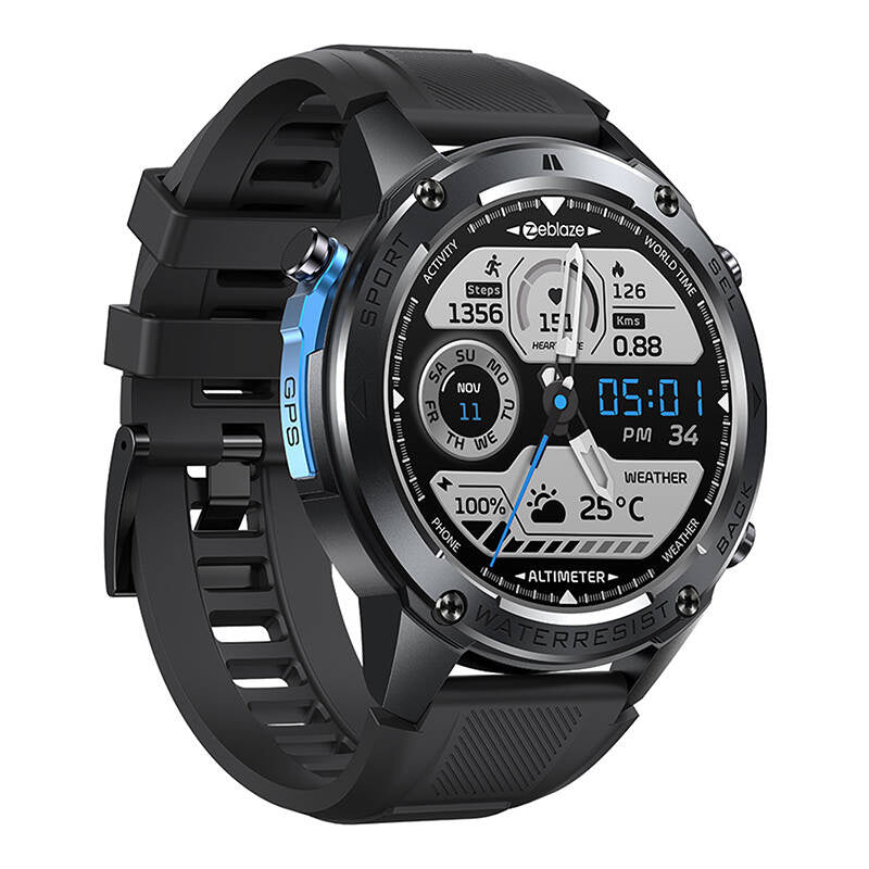 Zeblaze Stratos 2 Ultra Smartwatch (Black)_1