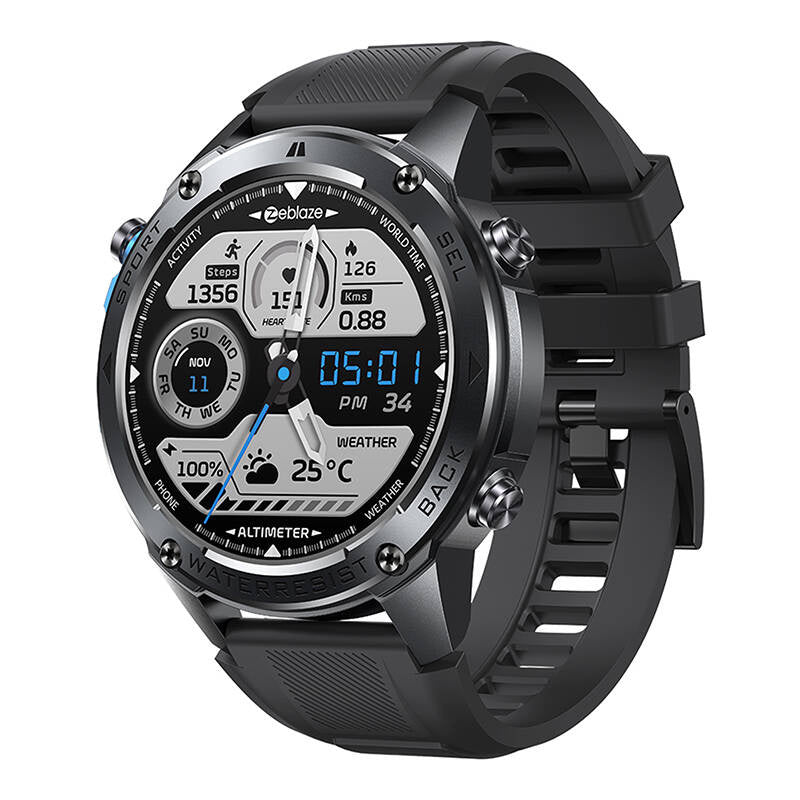Zeblaze Stratos 2 Ultra Smartwatch (Black)_2