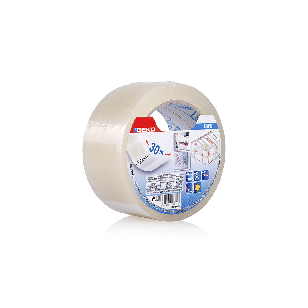 Fita adesiva transparente 50mm x 30m, ldpe_0