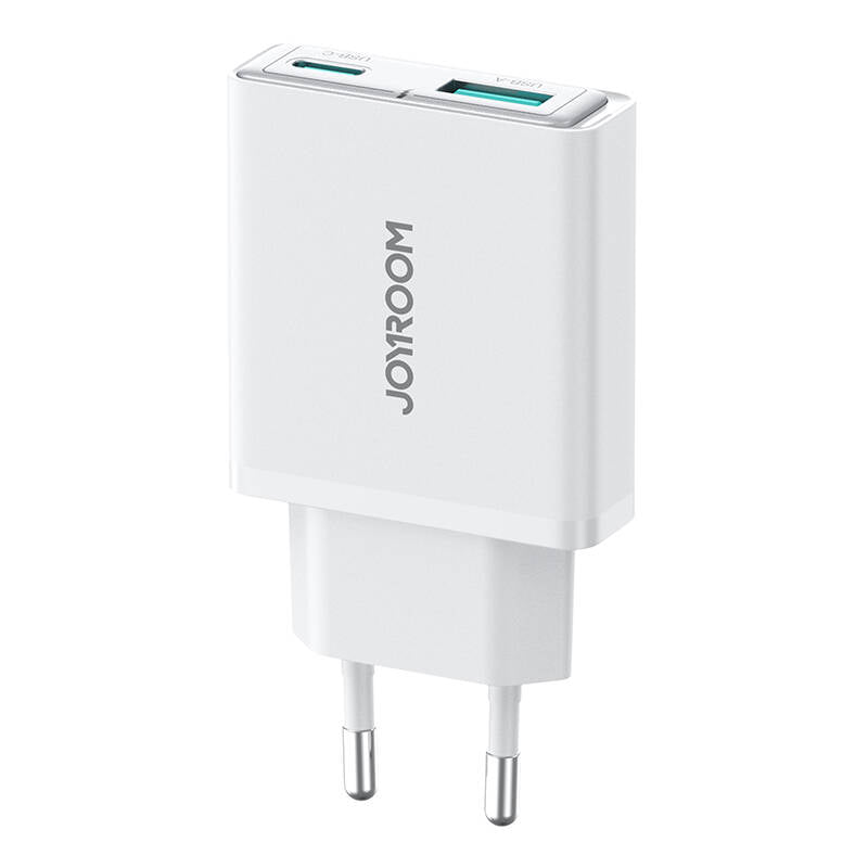 Joyroom JR-TCF14 20W USB-A USB-C Super Slim Wall Charger - White_5