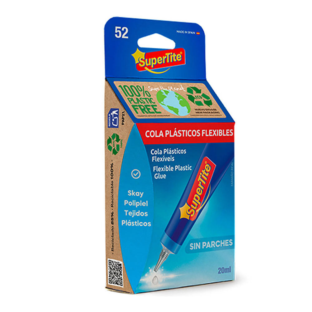 Adesivo plast flexÃ­vel, blister 20ml 2452 supertite_0
