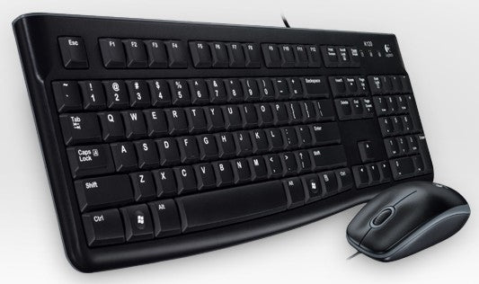 Logitech Desktop MK120 teclado Ratón incluido USB QWERTY Español Negro_1