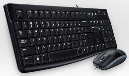 Logitech Desktop MK120 teclado Ratón incluido USB QWERTY Español Negro_1