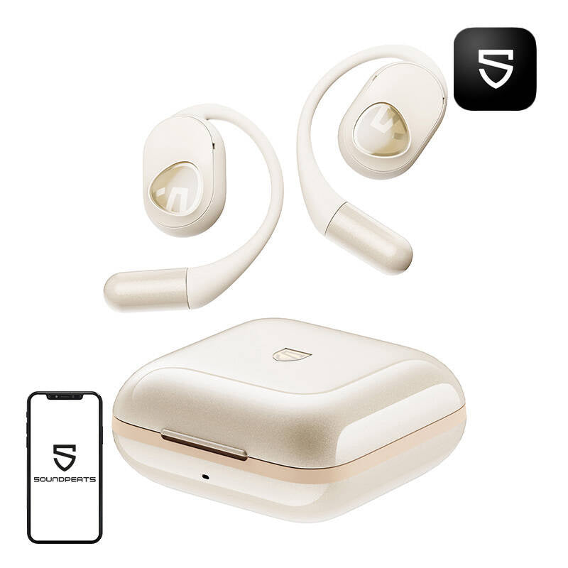 TWS Soundpeats GoFree2+ headphones (white)_0