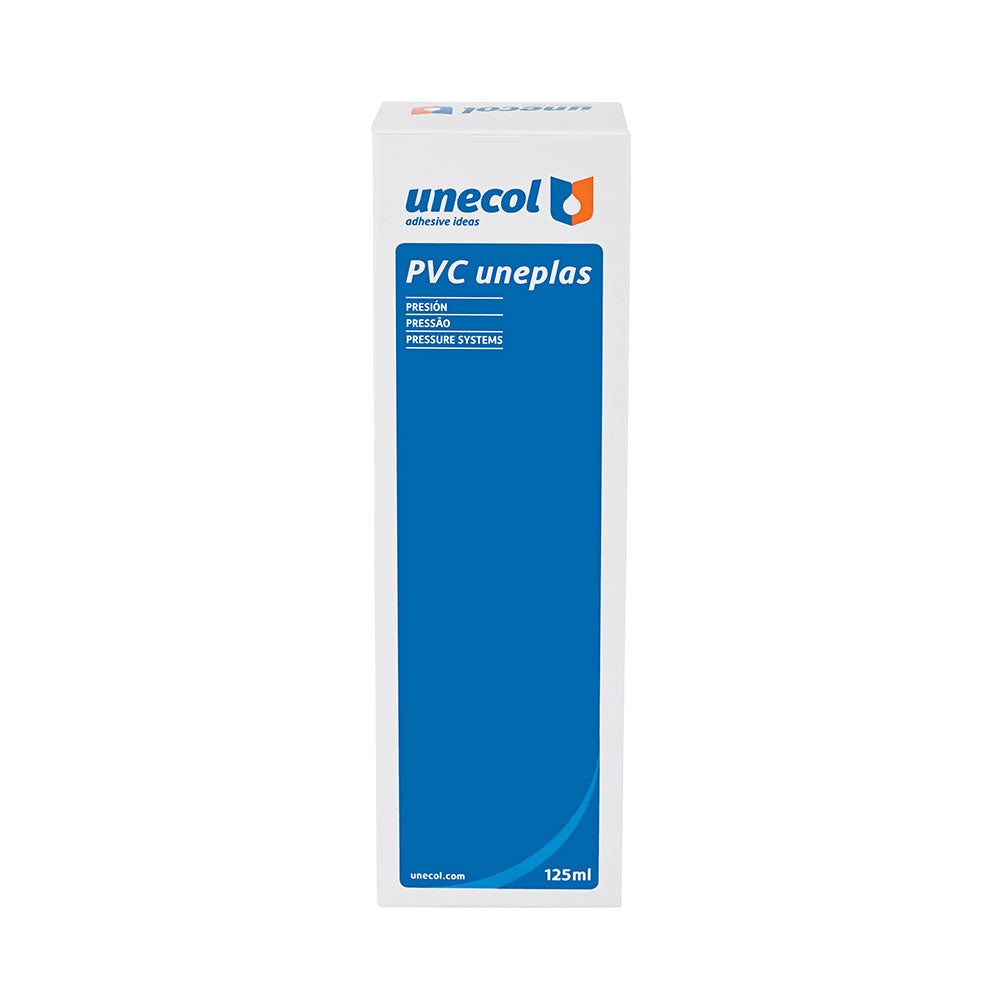 Pvc uneplas, tubo alumÃ­nio 125ml estojo + dispensador a2026 unecol_0
