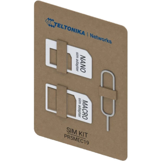Kit Adaptador SIM Teltonika PR5MEC19 Nano e Micro para 2FF