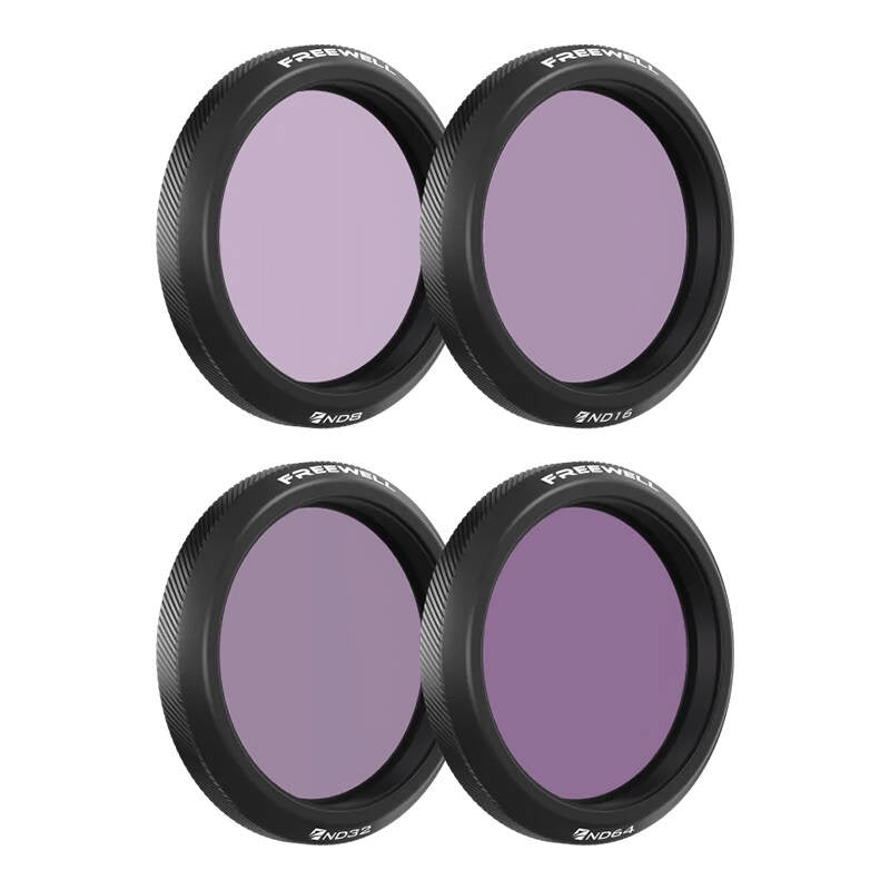 Freewell set of 4 ND filters for DJI Osmo Action 5 Pro_0