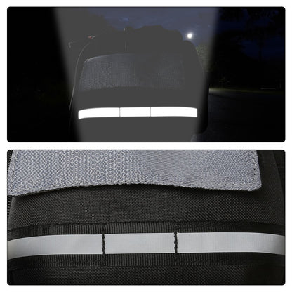 Wozinsky Bike Pannier Bag with Shoulder Strap 13L Black (WBB1BK)_11