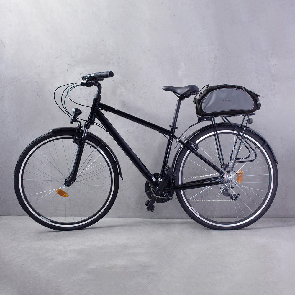 Wozinsky Bike Pannier Bag with Shoulder Strap 13L Black (WBB1BK)_13