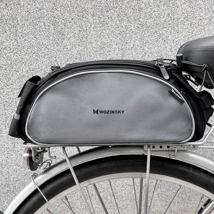 Wozinsky bike carrier bag with shoulder strap 13l black (WBB1BK)_12