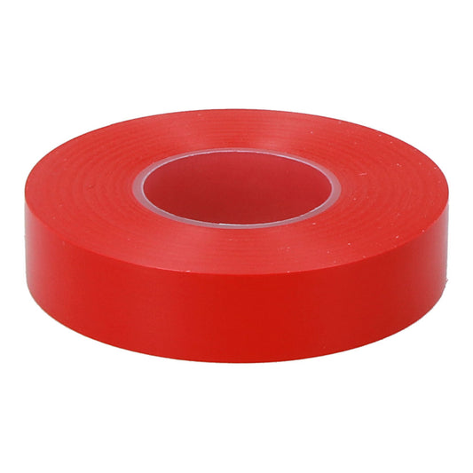Fita isolante eletricidade profissional pvc alta aderÃªncia 19 mm x 33 m vermelha_0