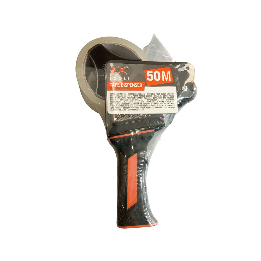 Dispensador de fita de embalagem de 50 mm com fita de 50 m._0